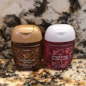 Set of 2 Bath and Body Works Pocketbac Hand Gel Sanitizer Mixed Bundle